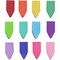 72 Pack Rainbow Arrow Magnetic Bookmarks, Bulk Mini Magnet Page Clip Markers for Reading, 12 Colors (1 x 0.5 In)